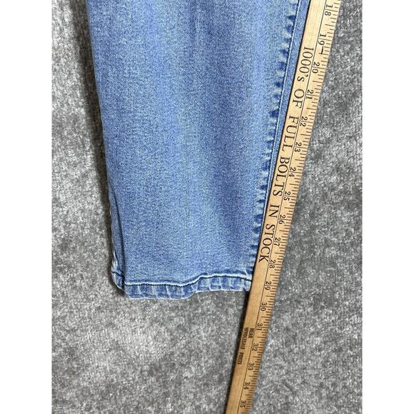 Ulla Popken Slim Fit Jeans Womens Size 22 Blue Light Wash Denim Stretch Pockets‎ - Picture 8 of 9
